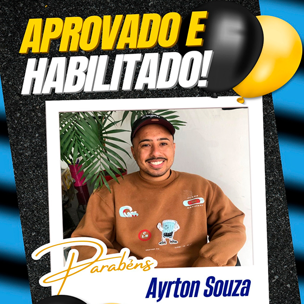 Aluno Ayrton Aprovado e Habilitado - Autoescola Itamaraty - Arujá Aluno Ayrton Aprovado e Habilitado - Autoescola Itamaraty - Arujá